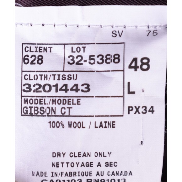Savile Row Gray LORO PIANA blazer 100% WOOL jacket sport suit coat 48 L - Picture 13 of 16